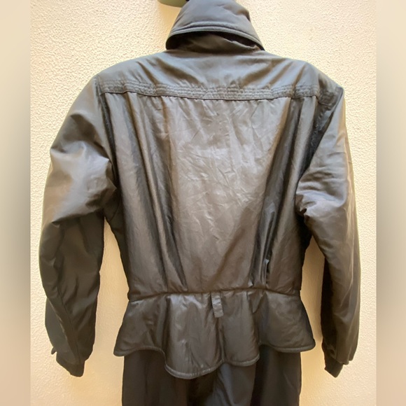 NILS Black One Piece Ski Suit Winter Skiwear Size 12 - Picture 16 of 17